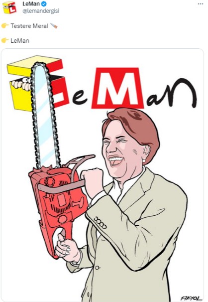 Kendi yandaşları bile Akşener'i ti’ye aldı: 'Testere Meral'